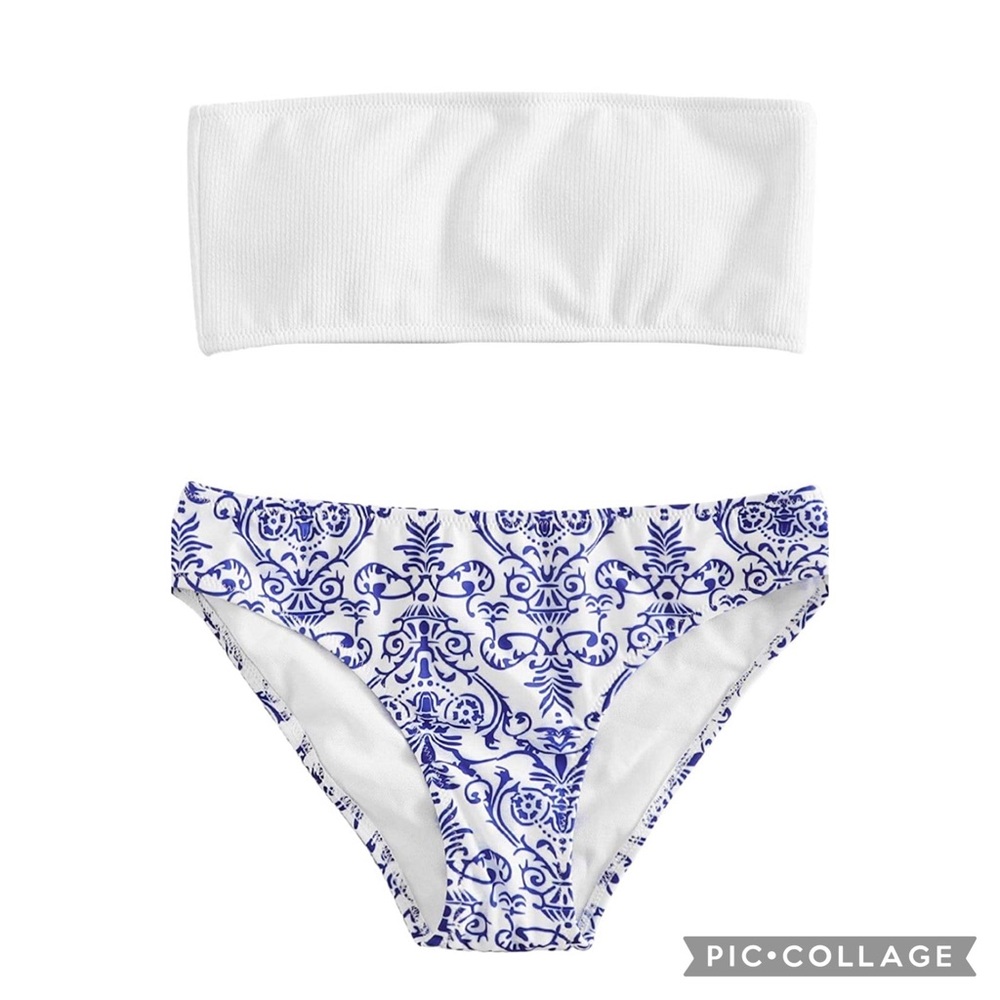 the cutest strapless bikini🤩